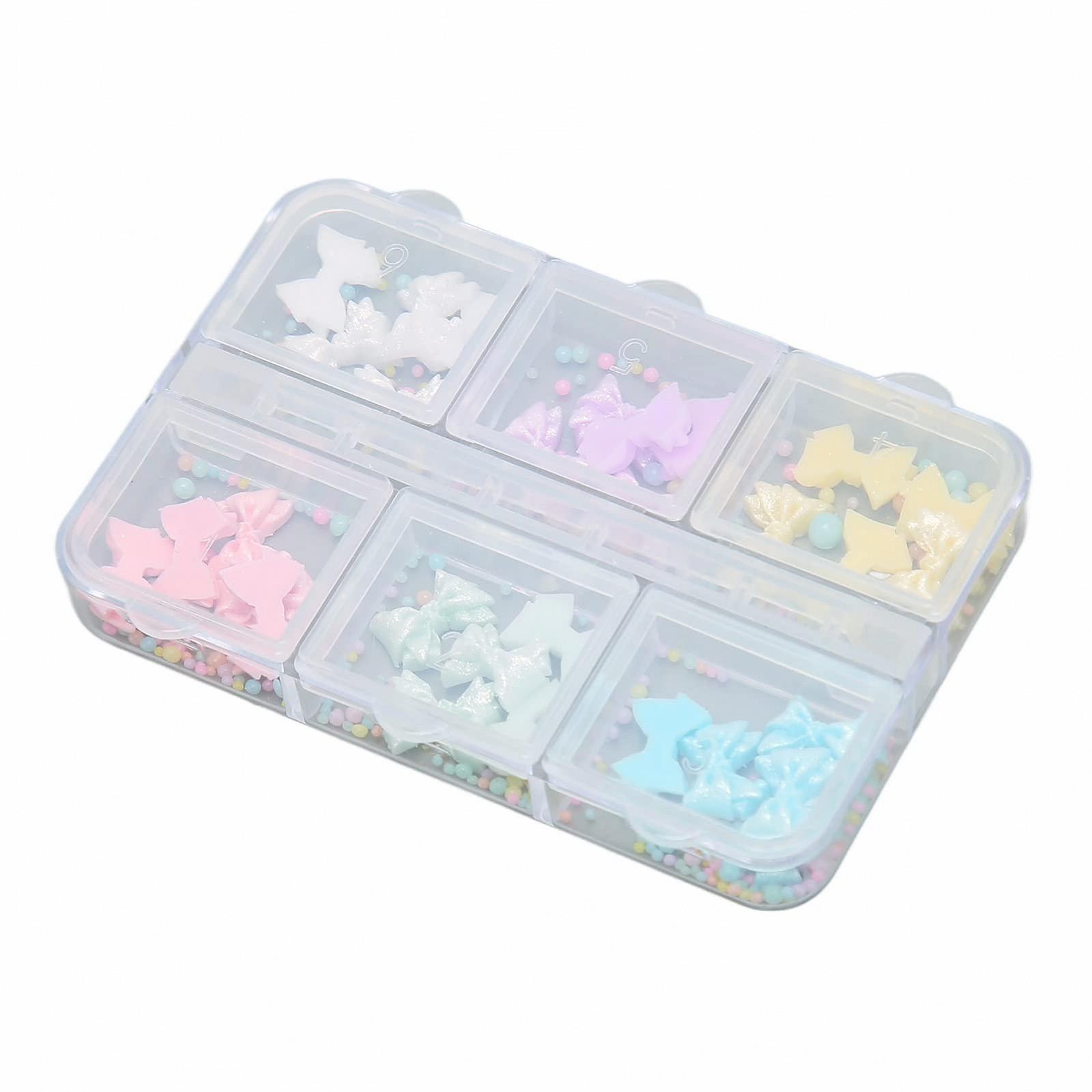 Бантик 3D Смола Набір аксесуарів для манікюру, фото №8