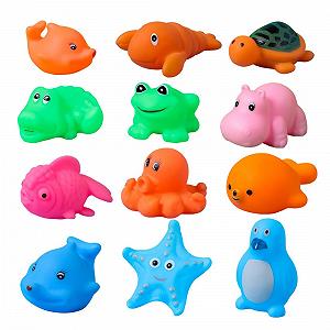Іграшка для ванни Дитяча Набір 12 штук Водна - Фото 1