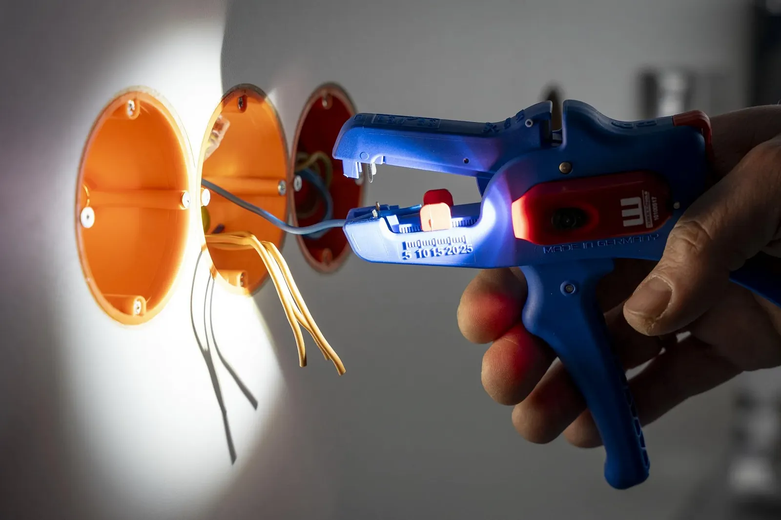 Набор стриппера с LED-подсветкой WEICON No. 5 Pro 0.2-16 мм², фото №5