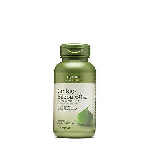 Натуральная добавка GNC Herbal Plus Ginkgo Biloba 60 mg 100 капсул Натуральная добавка GNC Herbal Plus Ginkgo Biloba 60 mg 100 капсул