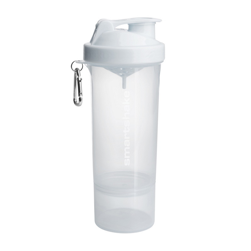 SmartShake Slim NEON Pure White 500 ml, фото №1