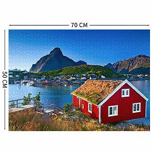 Пазл HUADADA Norway Lofoten 1000 деталей synthetic.ua - Фото 1