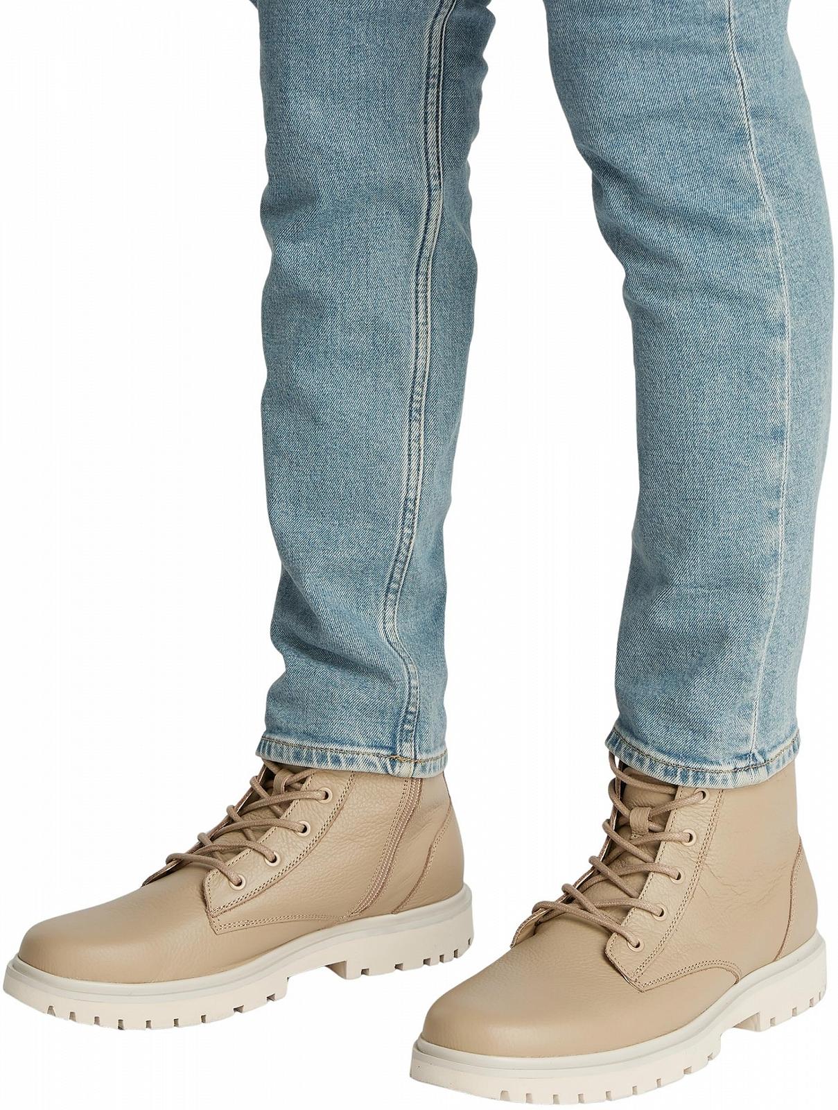 Ботинки Calvin Klein Eva Mid Laceup Tumbled Ym0ym01174, фото №6