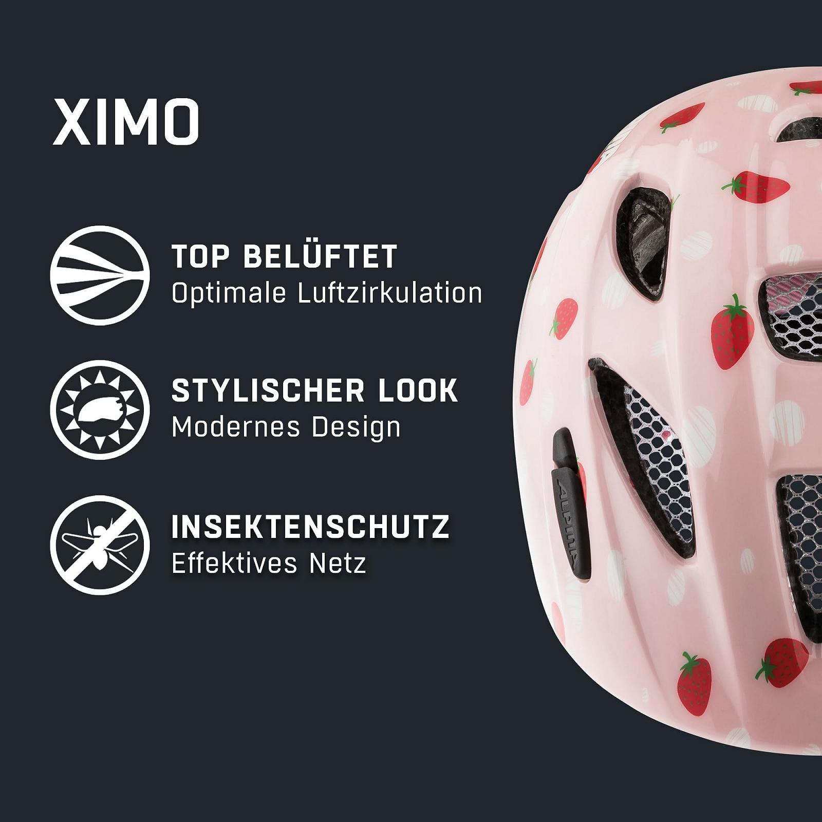 Велосипедный шлем ALPINA XIMO Детский Унисекс, фото №2