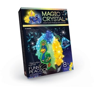 Набор для проведения опытов MAGIC CRYSTAL Павлин [tsi44066-TSI], фото №1