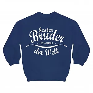 Джемпер для мальчиков и девочек Best Brother, от 3 до 16 лет - Фото 1