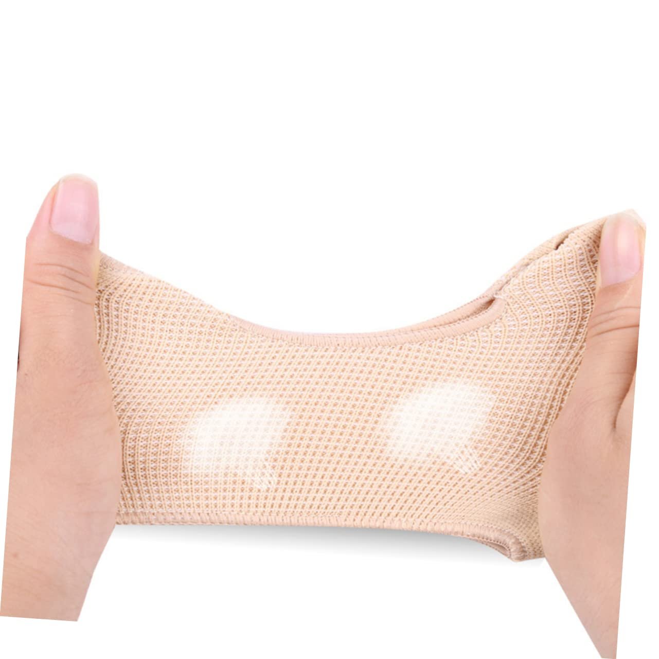 Пара шин для корекції буньйону U-подібної форми, дихаючий гель всередині, розмір L, фото №7