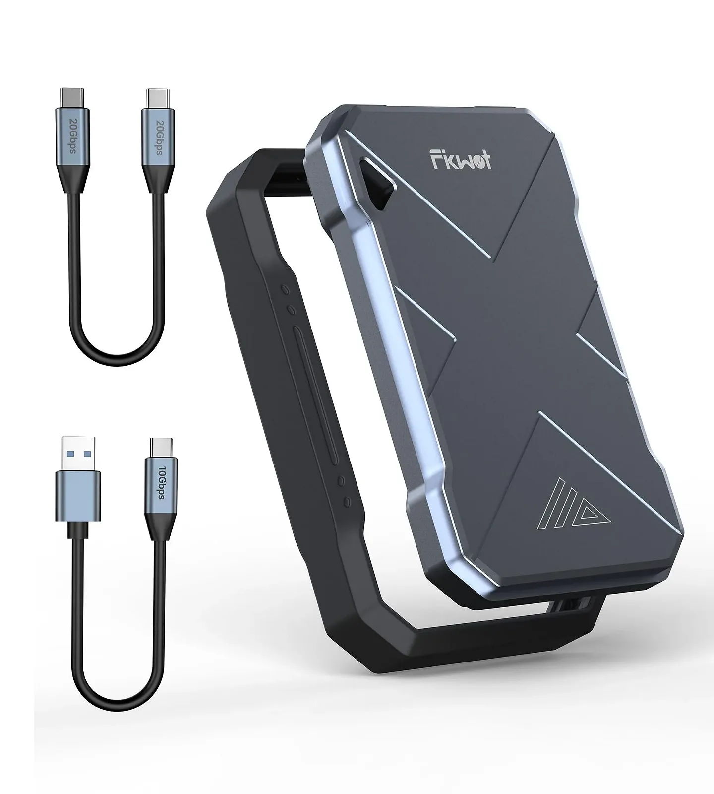 Внешний SSD Fikwot FP90 500GB 2050MB/s USB 3.2 Gen2x2 IP68, фото №1