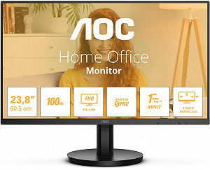 Купити Монітор 23.8" AOC 24B3HA2 Full HD IPS 100 Гц - Фото 1 Монітор 23.8" AOC 24B3HA2 Full HD IPS 100 Гц - Фото 1