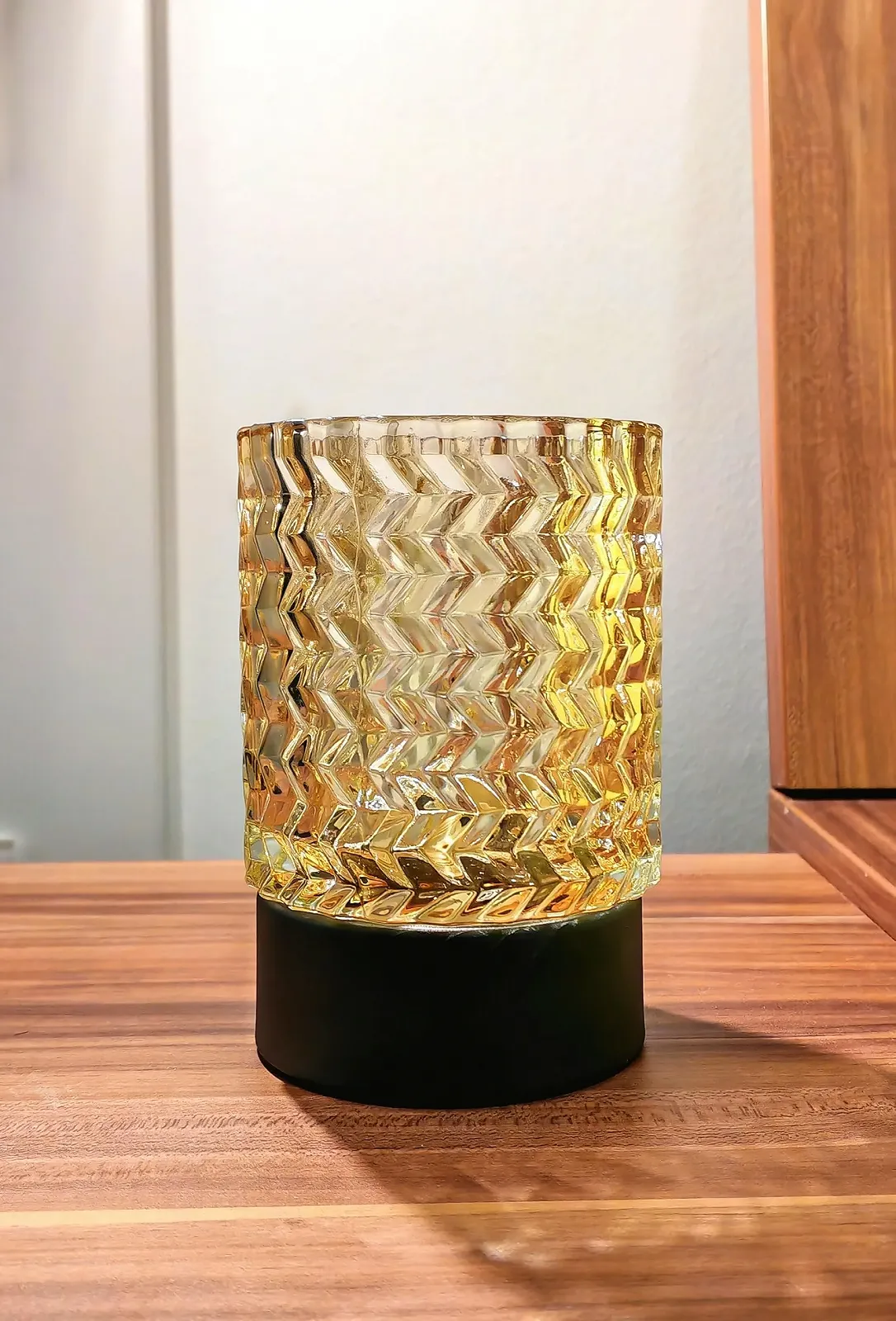 Настільна лампа Trango 2017-21C-L LED сенсорна з бежевим скляним абажуром E14 5 Вт 2700 К Бежевий, фото №7