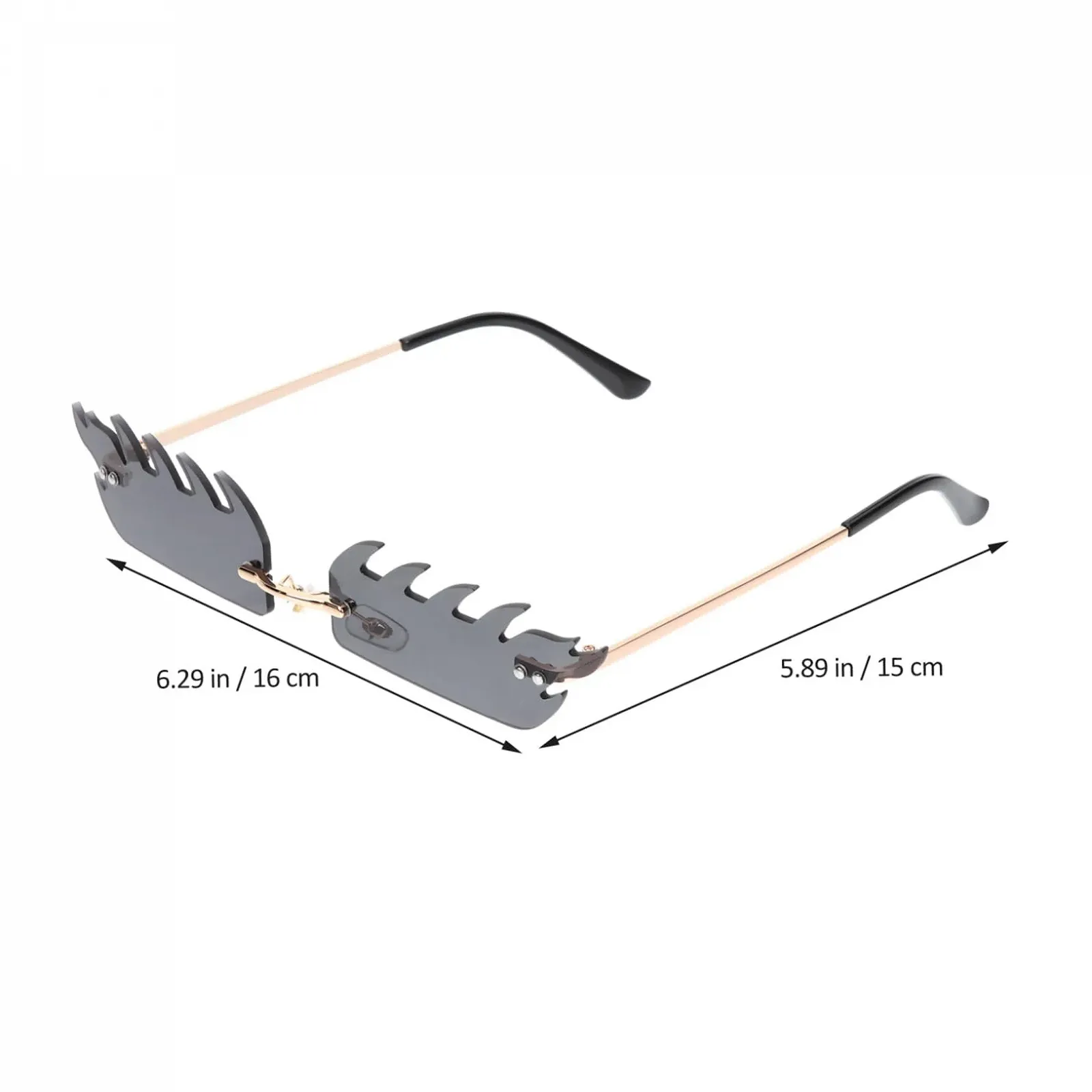 Сонцезахисні окуляри PACKOVE Без оправи Маленька оправа, фото №2