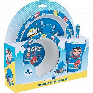 Набор посуды из бамбука DC 5 предметов [tsi243340-TSI] synthetic.ua - Фото 1