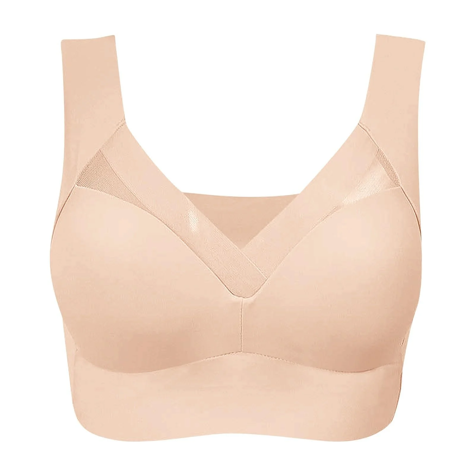 Бюстгальтер-минимайзер Shapewear Comfit Relief Bra пуш-ап без косточек бесшовный хлопковый больших размеров, фото №3