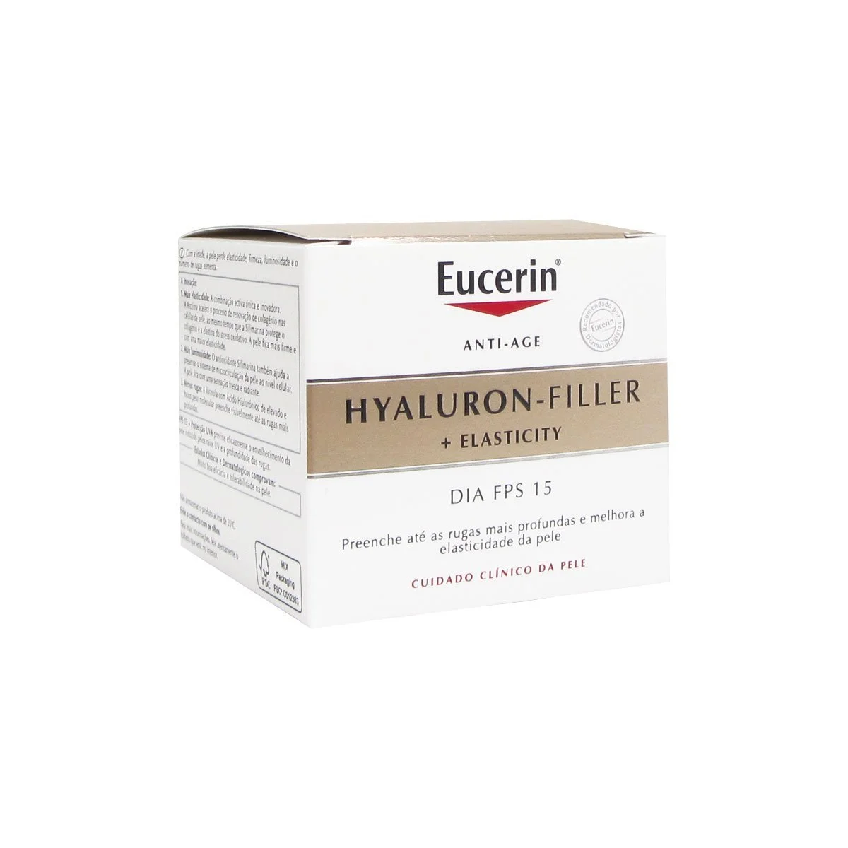 Денний крем Eucerin Hyaluron Filler + Elasticity SPF15 50 мл, фото №2