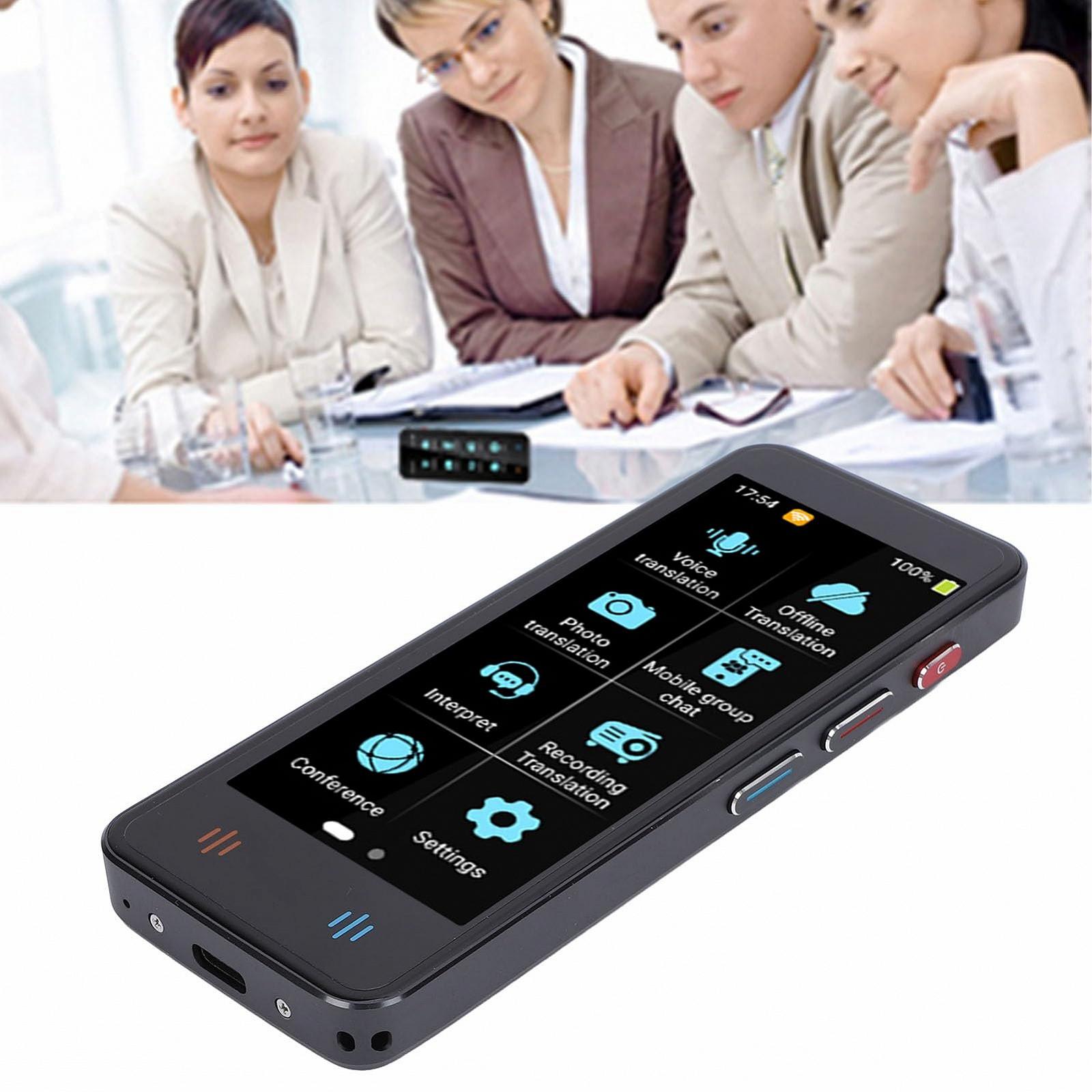 Перекладач голосу Haofy, підтримка WiFi 134 мов (Чорний), фото №2