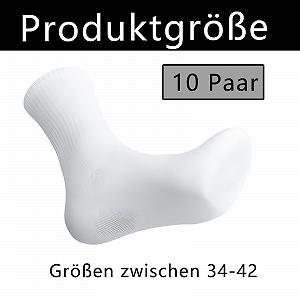 Носки теннисные Белые 10 пар Женские 39-42 Спортивные носки Дышащие Хлопковые носки Унисекс synthetic.ua - Фото 1