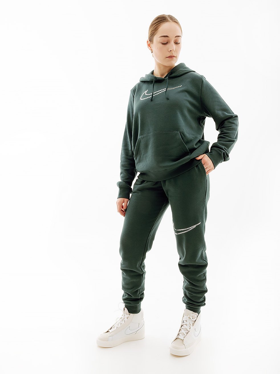 Штаны Nike CLUB FLC SHINE MR PANT M, фото №4