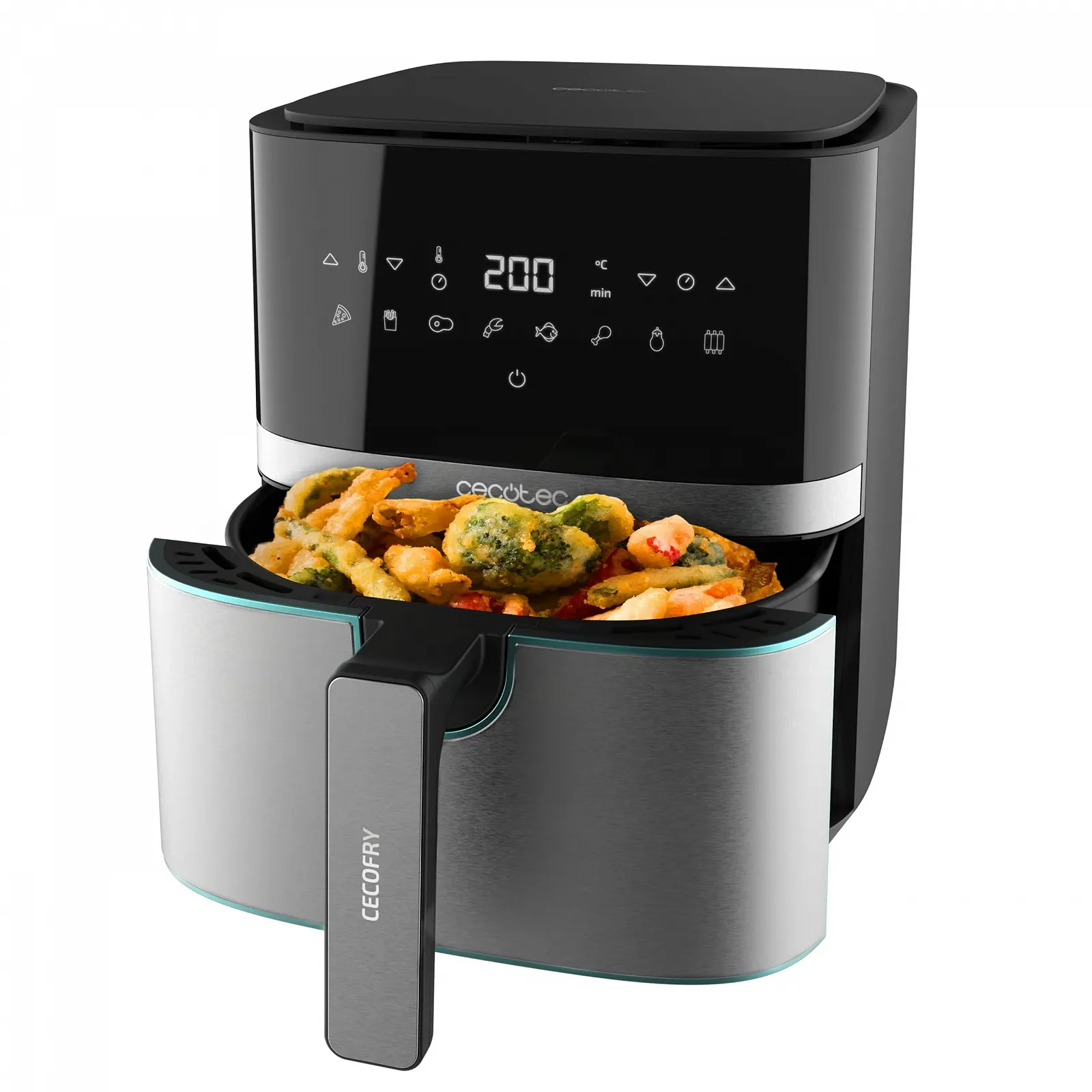 Мультипечь Cecotec Cecofry Full Inox 5500 Pro 5.5 Л 1700 Вт Stainless Steel, фото №1 Мультипечь Cecotec Cecofry Full Inox 5500 Pro 5.5 Л 1700 Вт Stainless Steel, фото №1