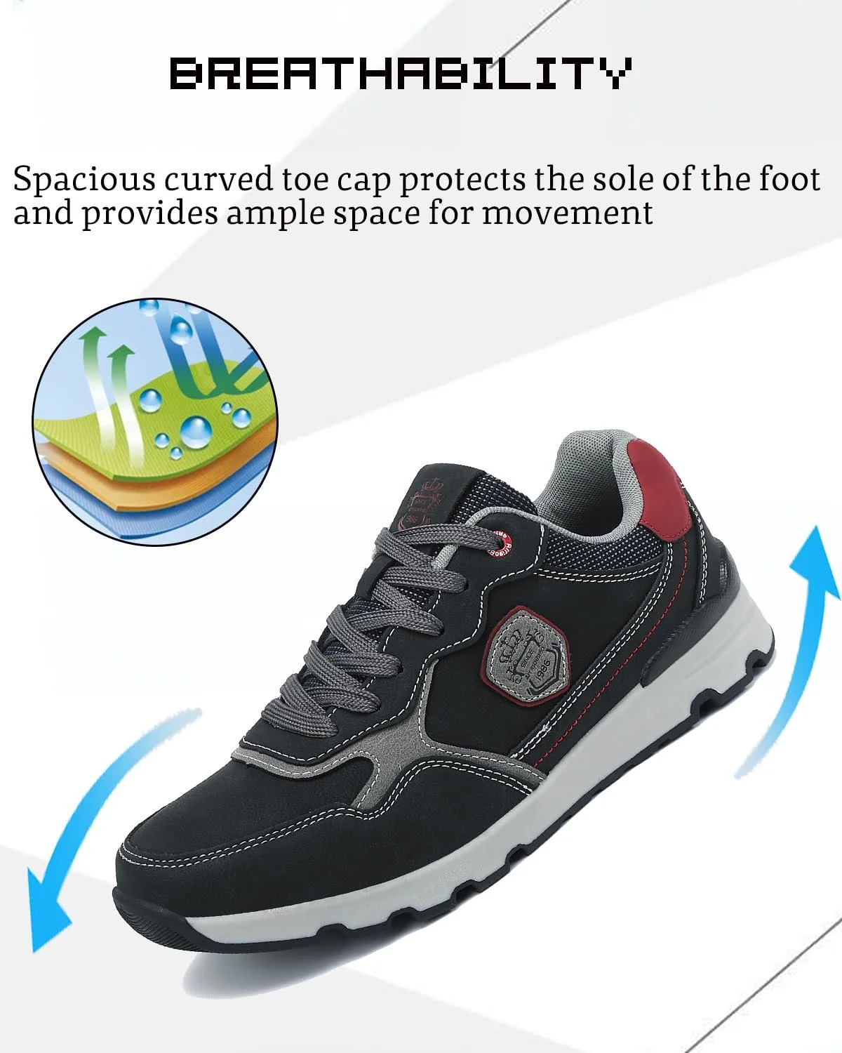 Кросівки ARRIGO BELLO Чоловічі, Повсякденні, Робочі, Легкі, Для ходьби,, фото №4 Кросівки ARRIGO BELLO Чоловічі, Повсякденні, Робочі, Легкі, Для ходьби,, фото №4