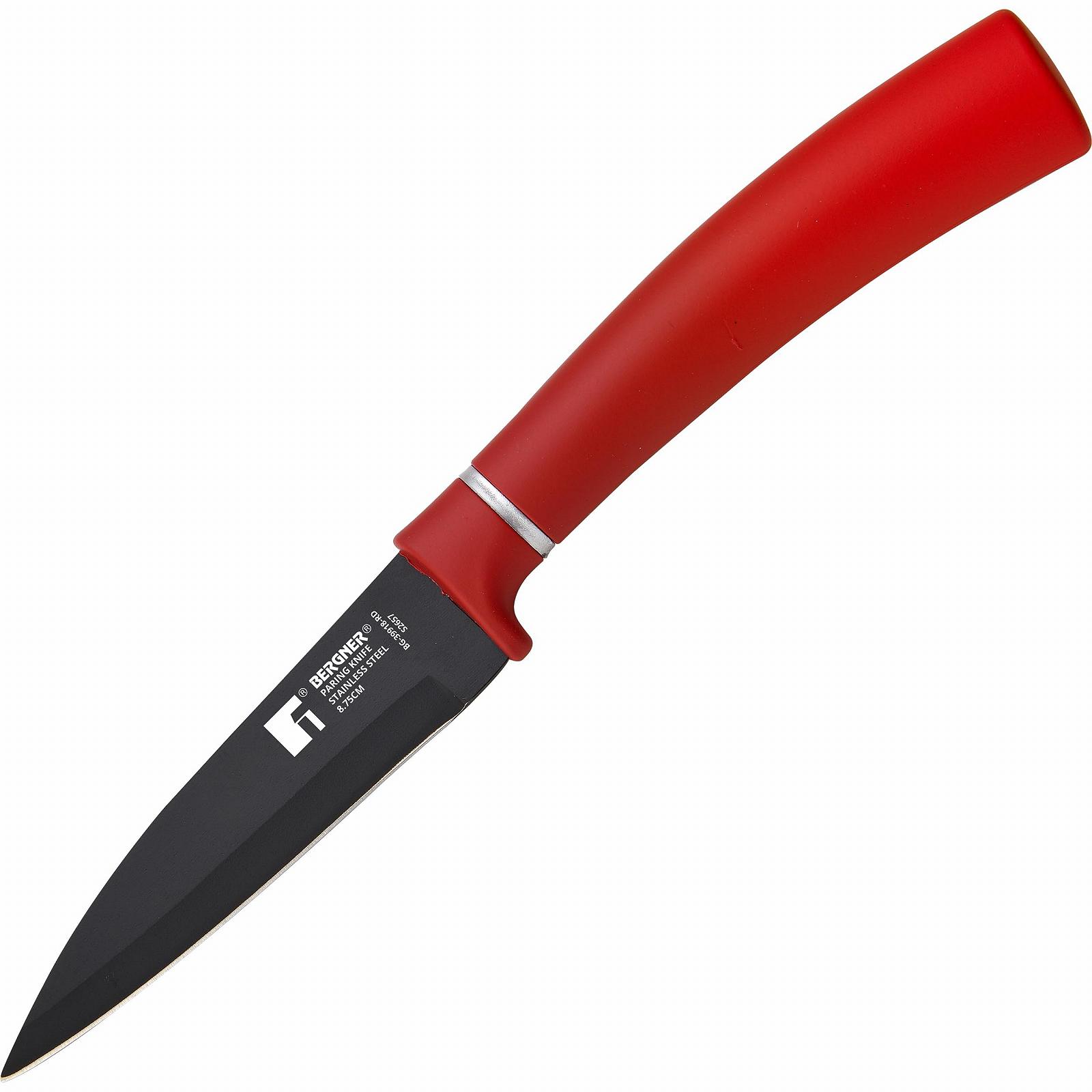 Набор кухонных ножей BERGNER Classic 4 предмета: мясной, хлебный пилочный, для выкапывания и многоцелевой, фото №2