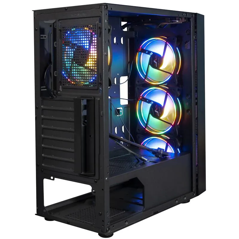 Корпус Frime Legion Black USB 3.0 без БП (Legion-U3-GLS-4DTRMLT16.6WP), фото №6