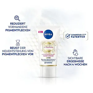 Крем для рук NIVEA Luminous 630 SPF15, 50 мл, живильний крем synthetic.ua - Фото 1