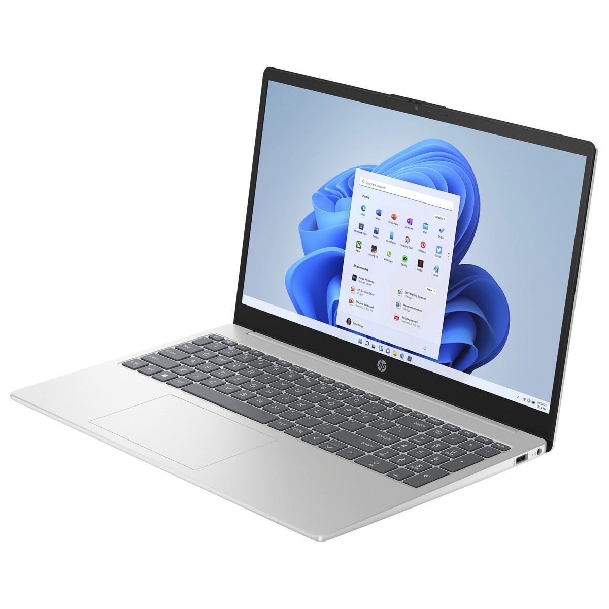 Ноутбук 15.6" HP Laptop 15 (15-fd0015ng) Intel Core i3-N305 RAM 8GB SSD 256GB Win11 (UKR), фото №3