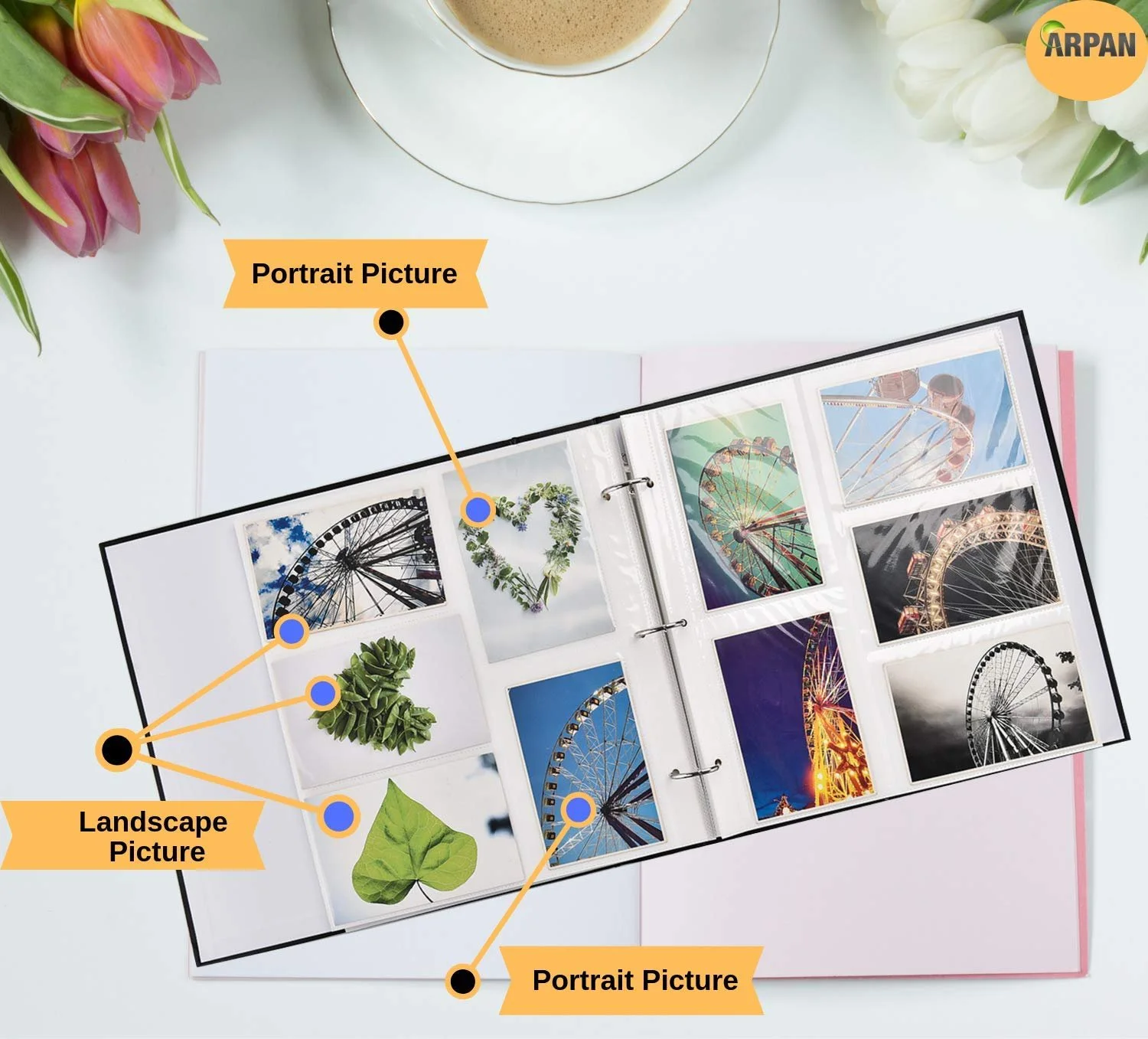 Лист-наполнитель Arpan для фотоальбома 20 листов вмещает 200 фотографий 6x4'' для большого фотоальбома на кольцах, фото №6 Лист-наполнитель Arpan для фотоальбома 20 листов вмещает 200 фотографий 6x4'' для большого фотоальбома на кольцах, фото №6