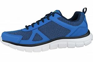 Кросівки Skechers Track-Bucolo 52630-BKW, чоловічі, чорні, EU 42 (UK 7.5) synthetic.ua - Фото 1