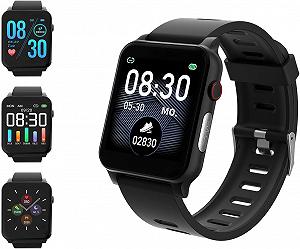Смарт-годинник Heyro Fit 21 39 мм / Bluetooth / Вологозахист 5 АТМ / Black synthetic.ua - Фото 1