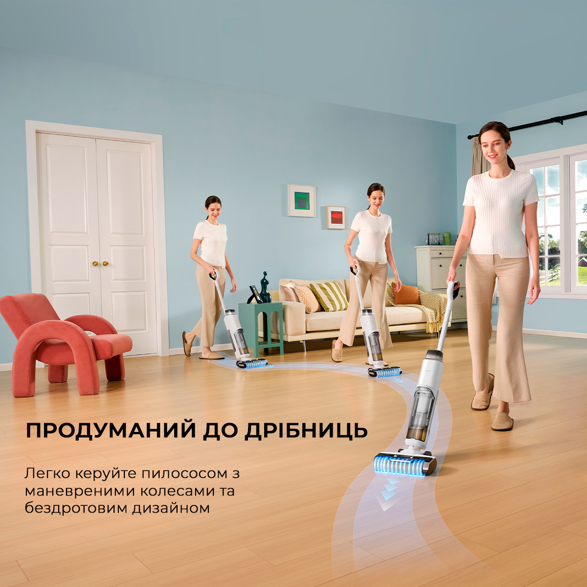 Миючий пилосос Dreame Mova K10 Pro, фото №6