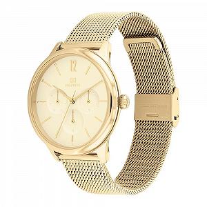 Женские Кварцевые Часы Tommy Hilfiger Multi Dial Золотистый synthetic.ua - Фото 1