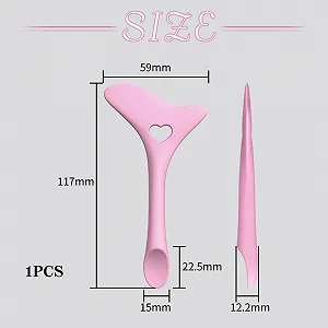 Стилус для макіяжу IOSPKKIO® Силіконовий Рожевий synthetic.ua - Фото 1
