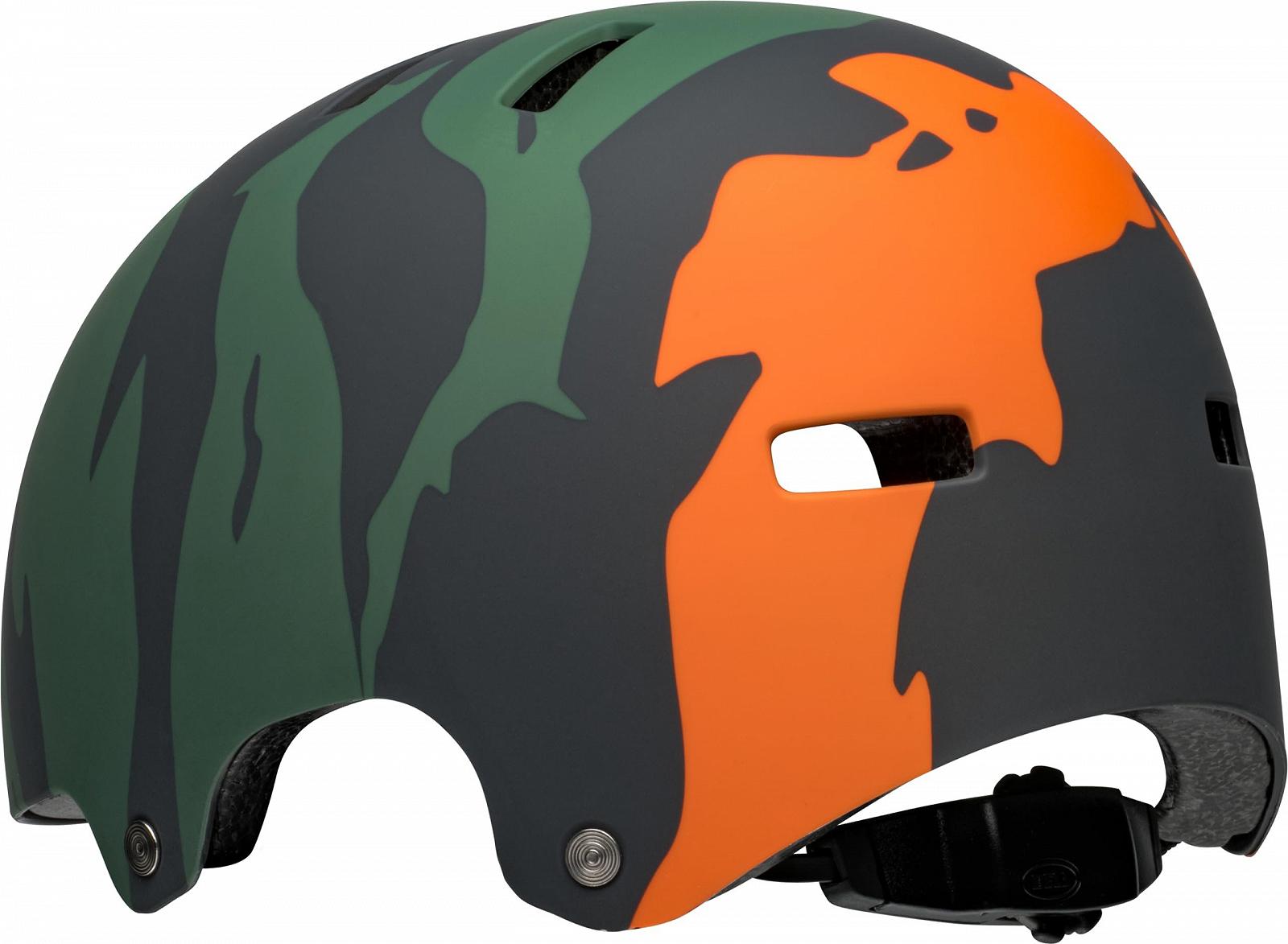 Шолом Bell Span Mat Ravine Green/Orange S, фото №4