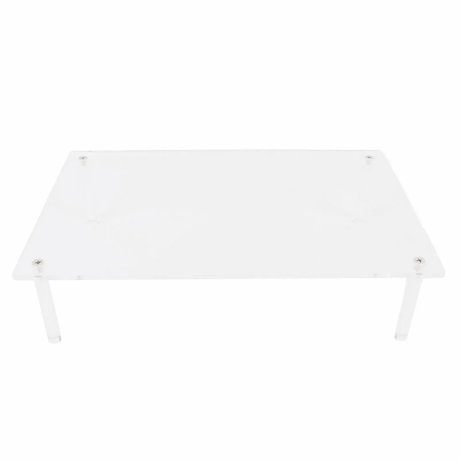 Подставка для ноутбука акриловая, настольный органайзер для принтера с панелью толщиной 5 мм для ноутбука, телевизора, компьютерного монитора, оборудования для потоковой передачи, фото №1