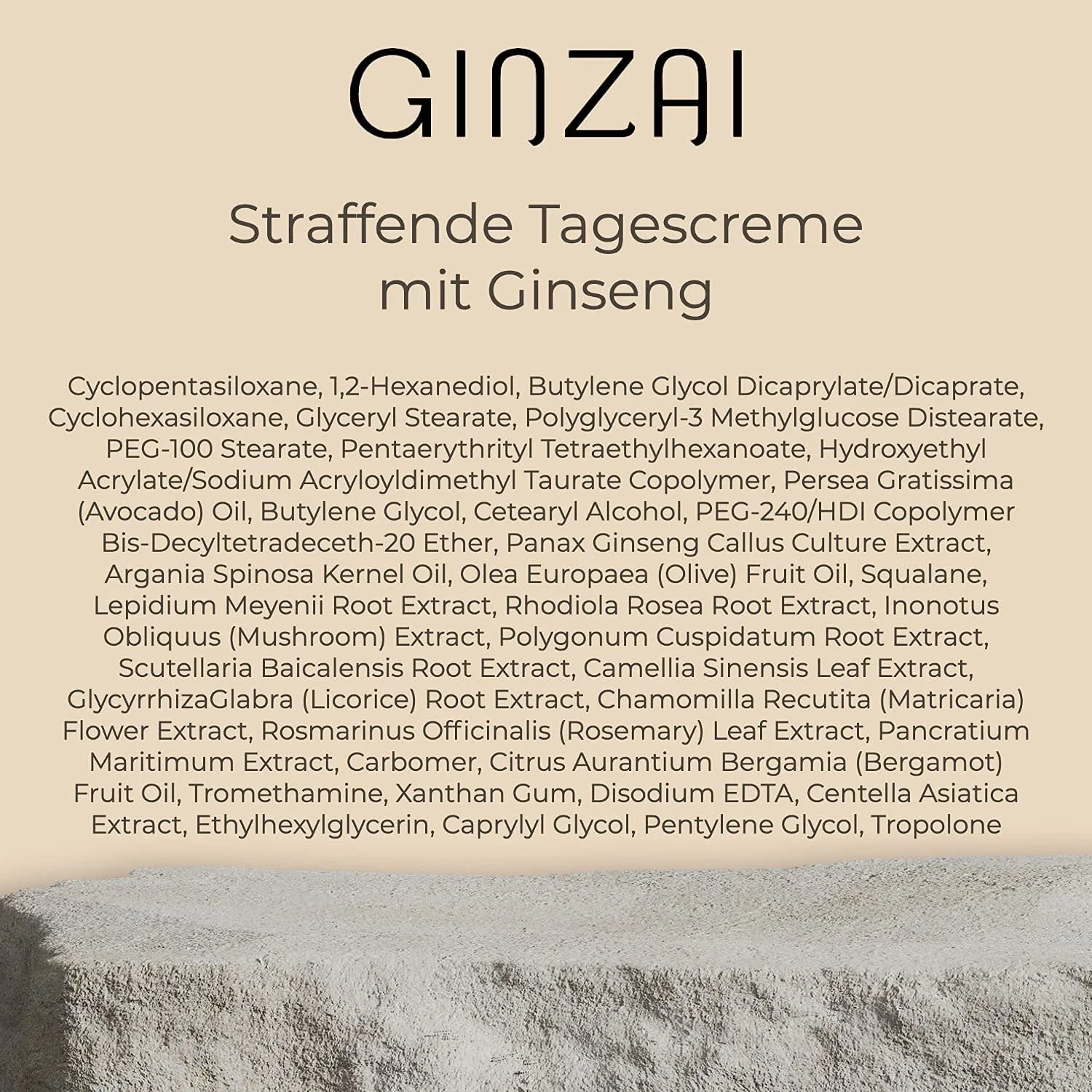 Денний крем Ginzai Firming 50 мл веганський зміцнюючий проти зморшок, фото №6 Денний крем Ginzai Firming 50 мл веганський зміцнюючий проти зморшок, фото №6