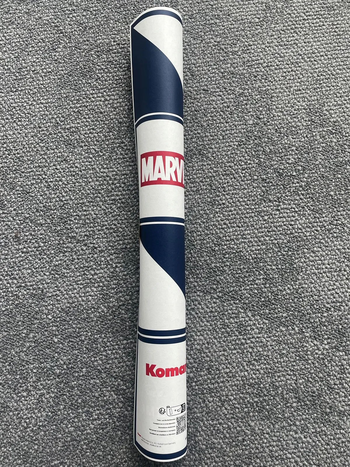 Наклейка на стену Komar Marvel Spider-Man Night 50 x 70 см Синий Красный, фото №4