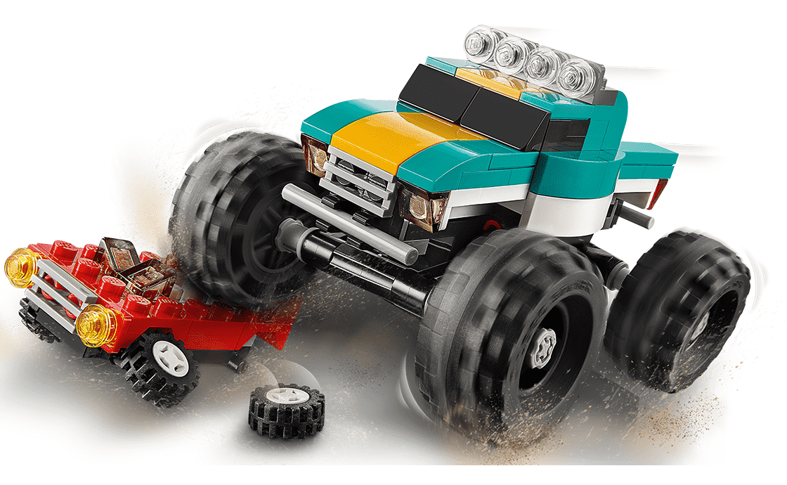 Конструктор LEGO Монстр-трак 163 деталей 31101, фото №4