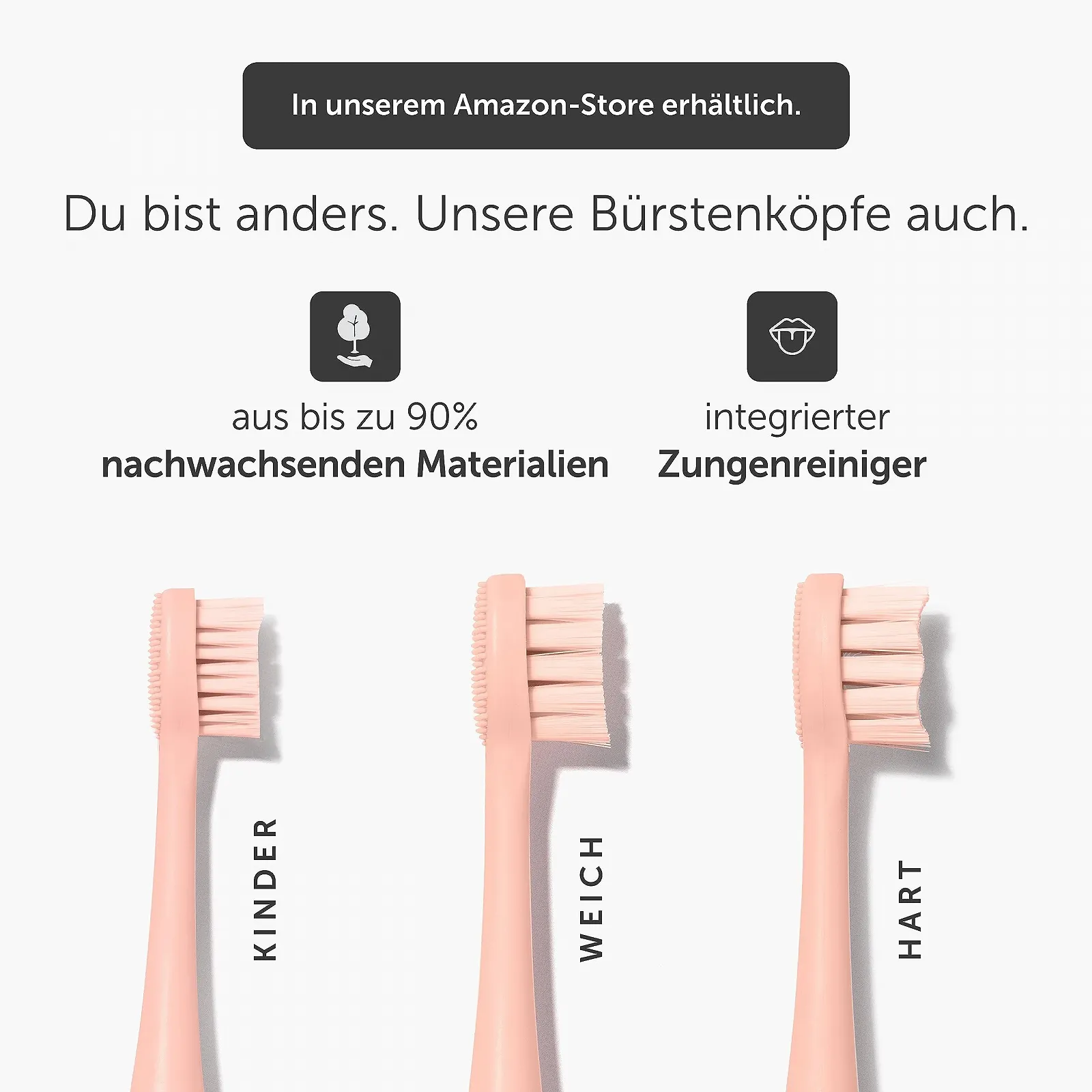 Электрическая звуковая зубная щетка Wondersmile Sonic Toothbrush Twin Pack PRO 4 программы Atomic Rose/Ultimate Black, фото №5