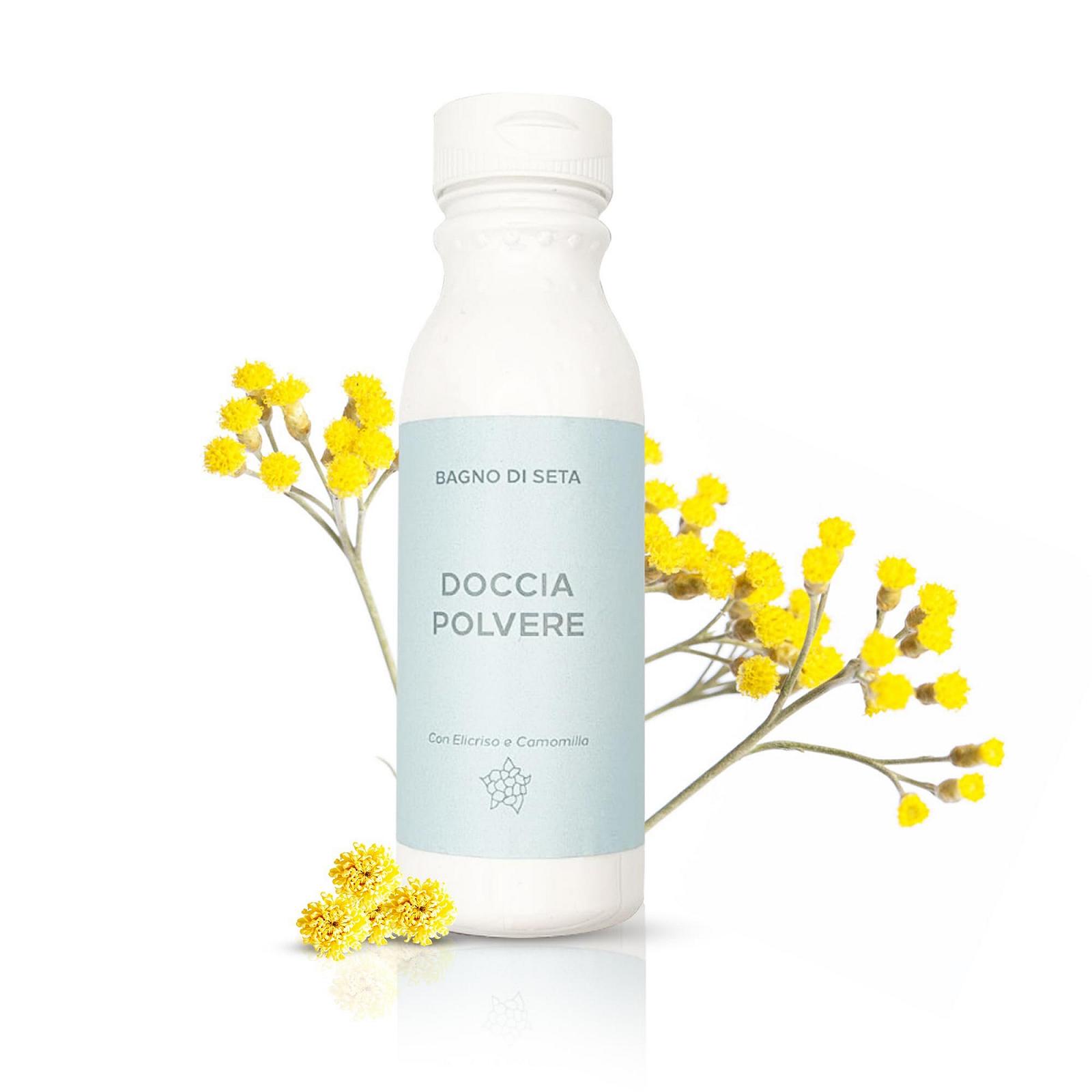 Порошок для душу Healthy Skin Method Безсмертник та Ромашка 125 г Без парфумів та консервантів для чутливої шкіри, фото №1