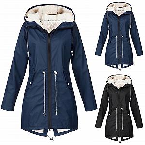 Зимова куртка Жіноча з капюшоном Водонепроникна synthetic.ua - Фото 1