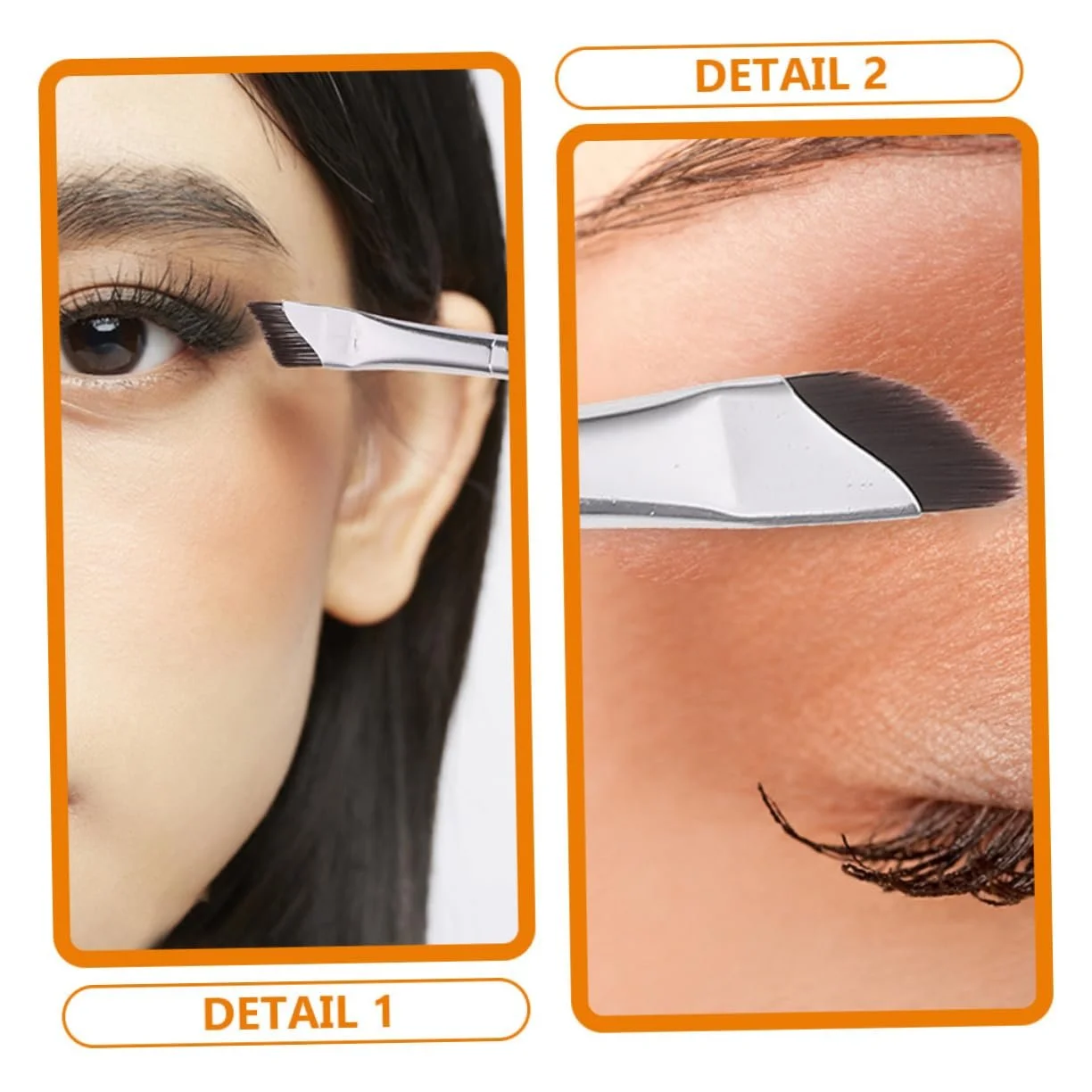 Набор кистей для макияжа CIMAXIC, угловая, нейлон, фото №7