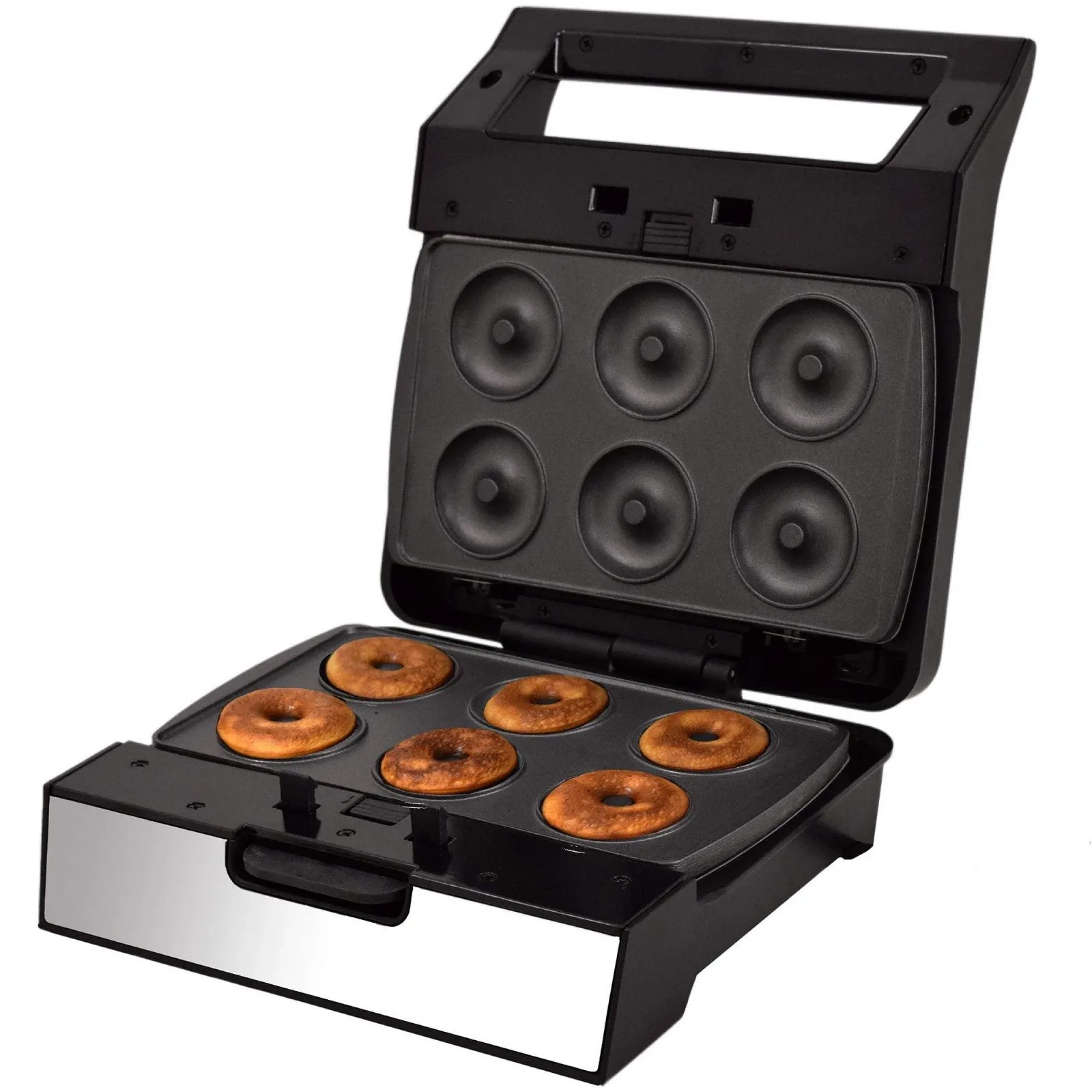 Пончиковый аппарат Syntrox Germany MM-1400W со съемными формами для выпечки, фото №5 Пончиковый аппарат Syntrox Germany MM-1400W со съемными формами для выпечки, фото №5