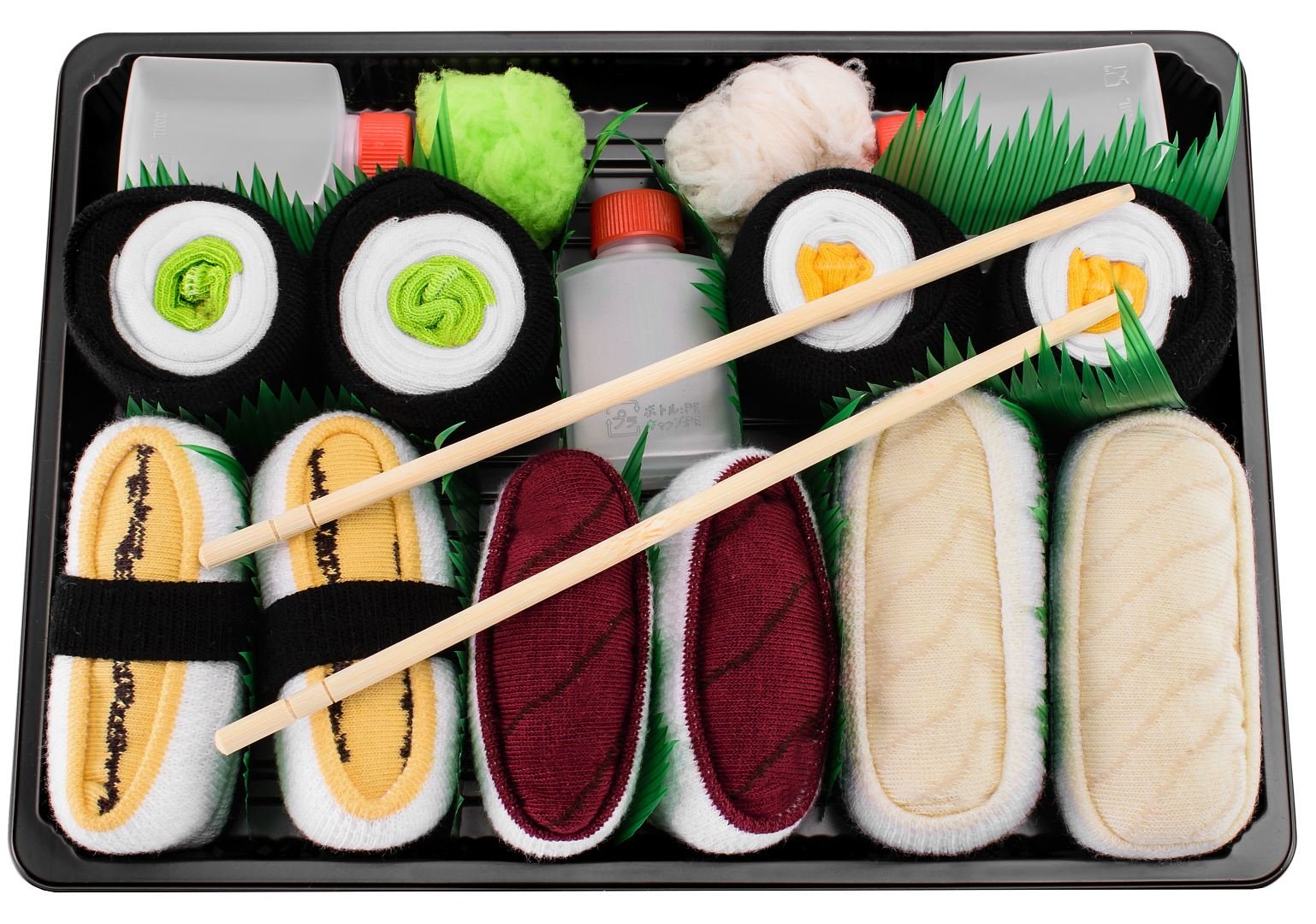 Шкарпетки Tamago Tuna Butterfish Sushi Socks Rainbow Socks 2 x Maki 5 пар, фото №2