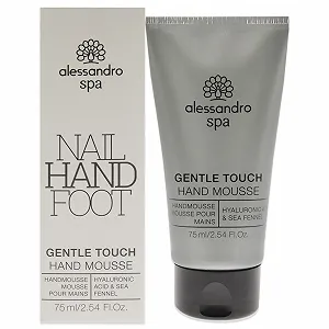 Мусс для рук Alessandro Spa Gentle Touch Интенсивно питательный увлажняющий мусс с комплексом активных ингредиентов, успокаивающих кожу рук 75 мл - Фото 1