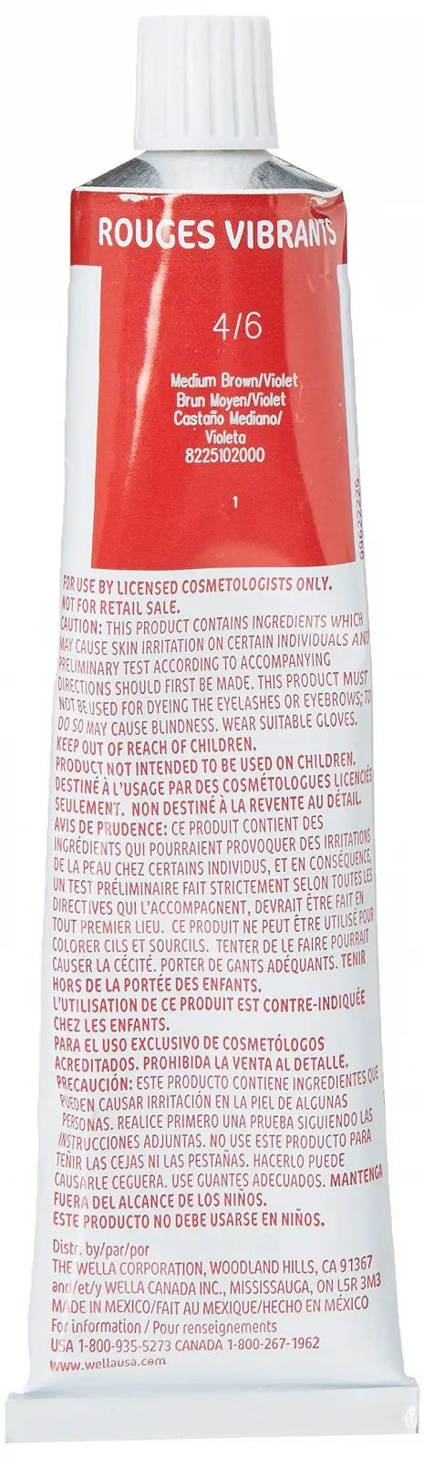 Фарба для волосся Wella Color Touch 4/6 Середній Коричневий Фіолетовий, фото №4 Фарба для волосся Wella Color Touch 4/6 Середній Коричневий Фіолетовий, фото №4