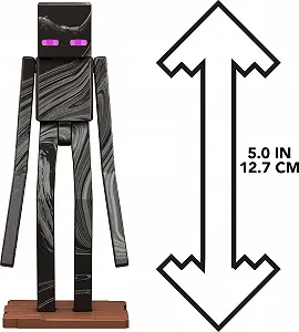 Экшн-фигурка Mattel Minecraft Movie Enderman 8,3 см synthetic.ua - Фото 1