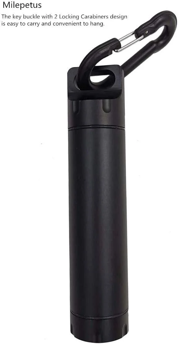 EDC Водонепроникна Капсула Великої Місткості Футляр для Таблеток Алюмінієвий, фото №4