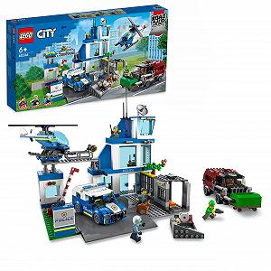 Купить Конструктор LEGO City Police Station с полицейской машиной, мусоровозом и вертолетом с 3 фигурками 60316 - Фото 1 Конструктор LEGO City Police Station с полицейской машиной, мусоровозом и вертолетом с 3 фигурками 60316 - Фото 1