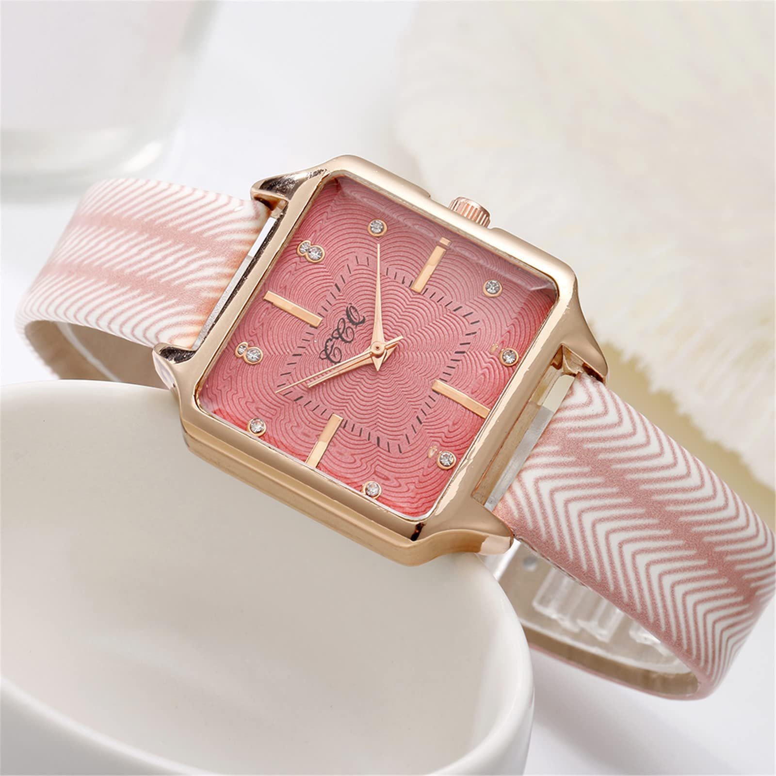 Жіночий аналоговий кварцовий годинник Generisch з ремінцем з нержавіючої сталі, фото №5 Жіночий аналоговий кварцовий годинник Generisch з ремінцем з нержавіючої сталі, фото №5